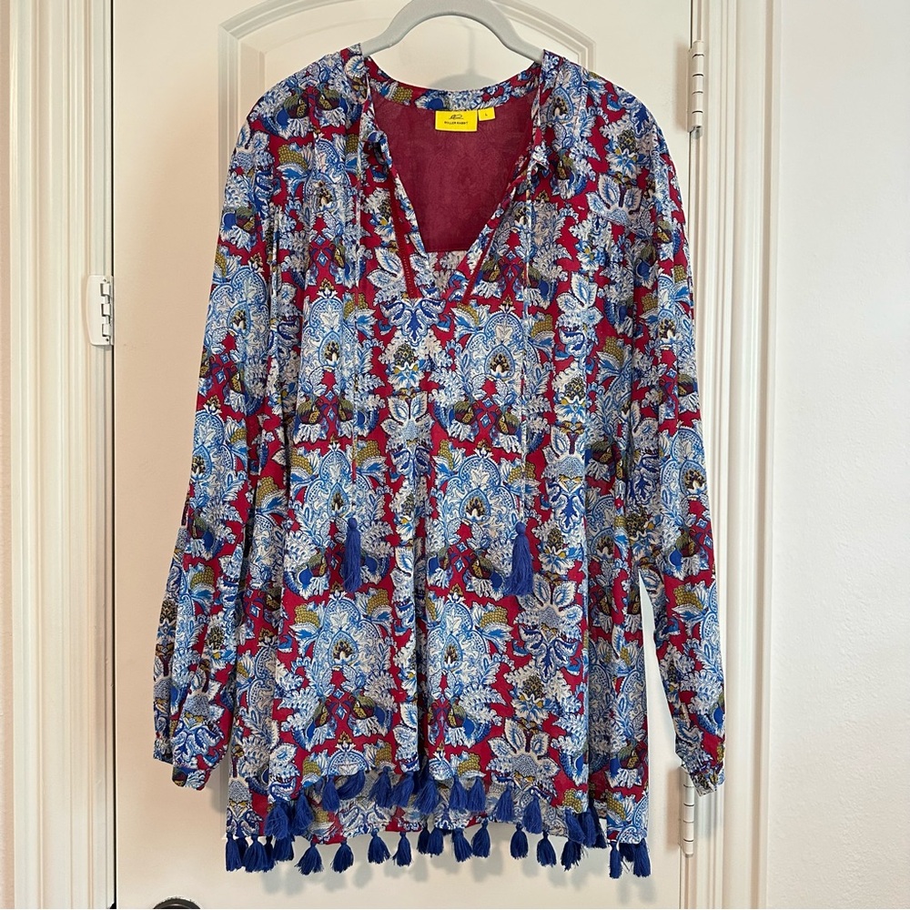 Roller Rabbit Tassel Tunic L